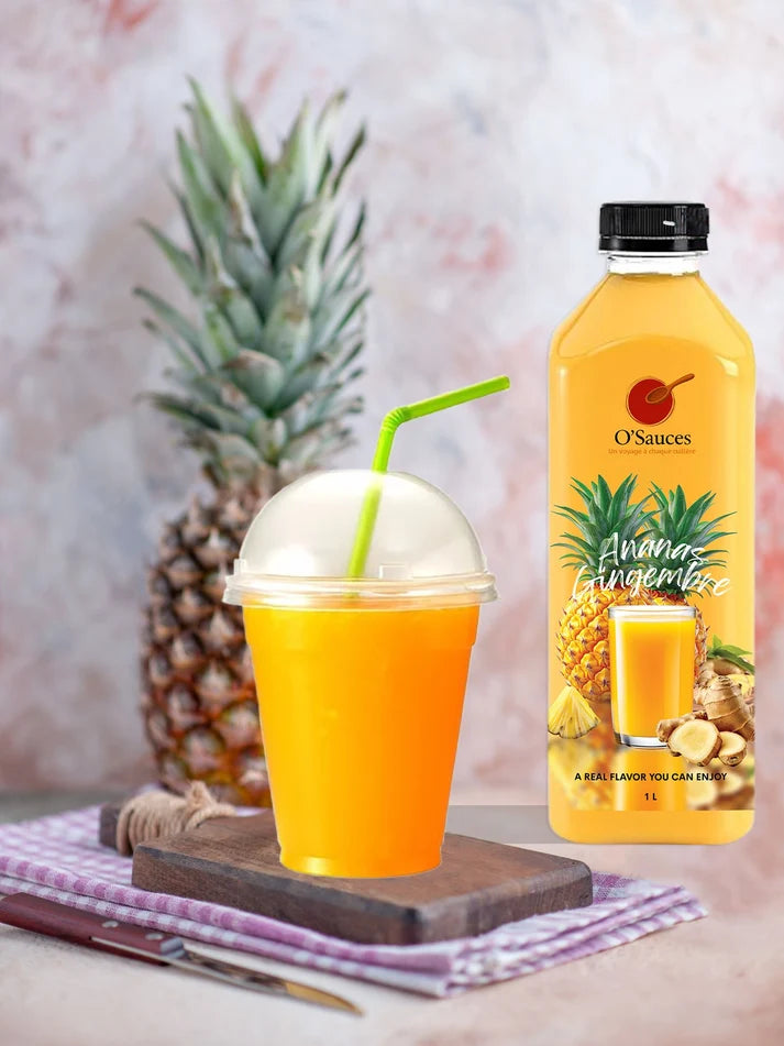 Gnamakou- Jus de gingembre et ananas- 500 ml